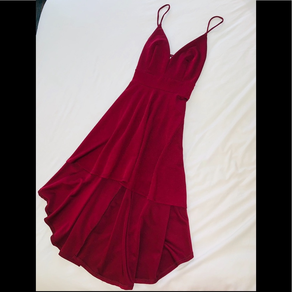 Red summer dress ✨